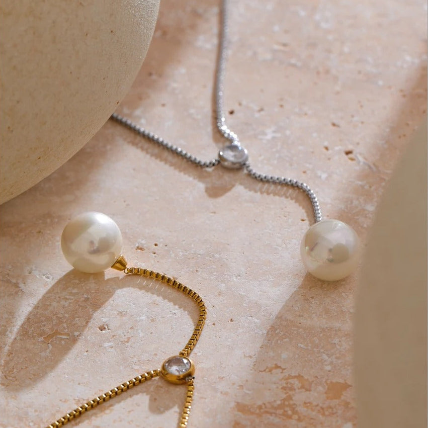 Collier Pendentif Perle de Culture