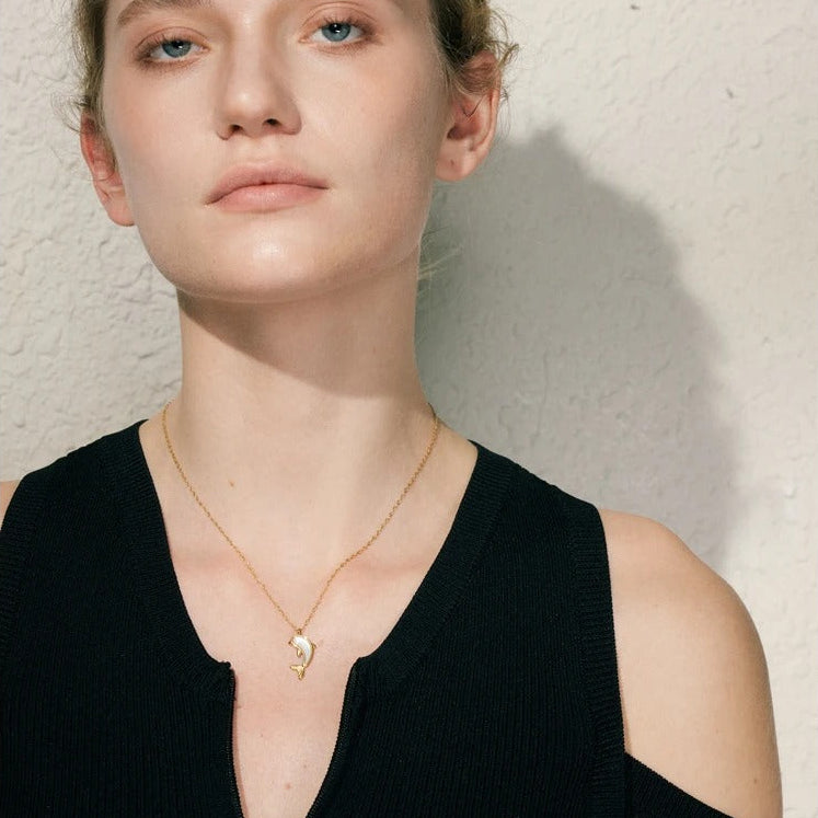 Collier Perle Incrustée