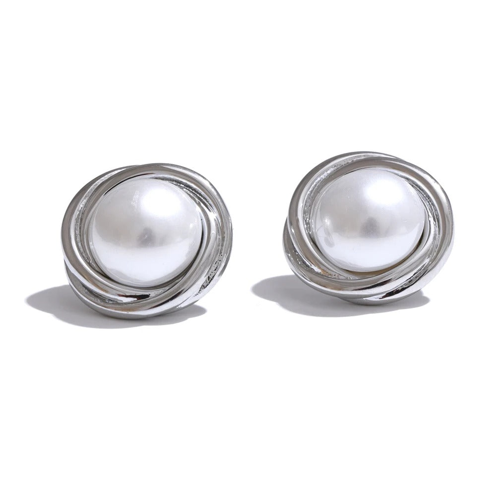 Boucle d'Oreilles Perles