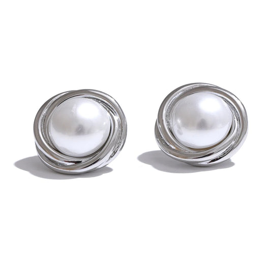 Boucle d'Oreilles Perles