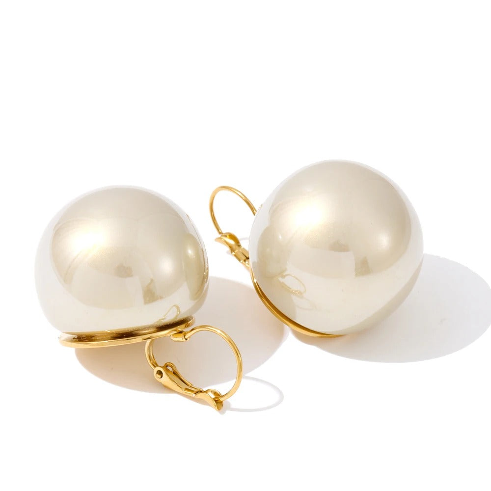 Boucles d'Oreilles Perles Taillées