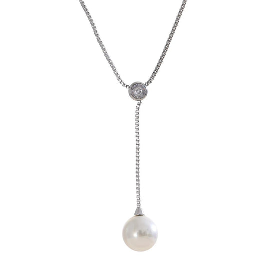 Collier Pendentif Perle de Culture