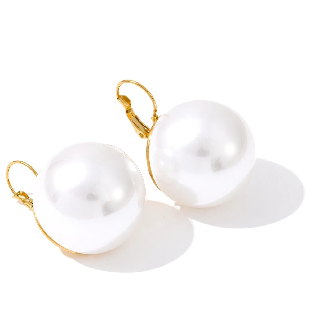 Boucles d'Oreilles Perles Taillées