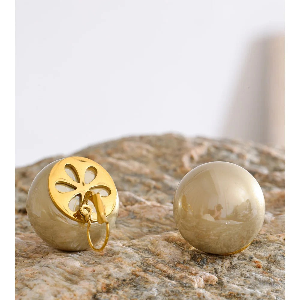 Boucles d'Oreilles Perles Taillées