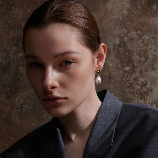 Boucles d'Oreilles Perles Gouttes