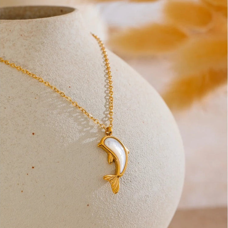 Collier Perle Incrustée