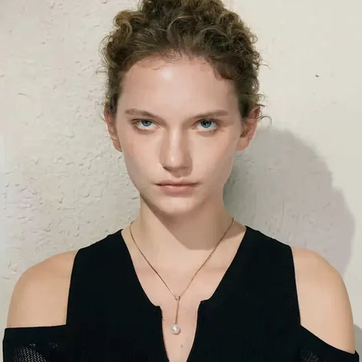 Collier Pendentif Perle de Culture